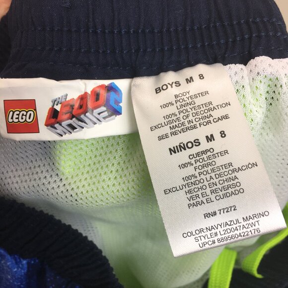 Lego Swim Trunks Size 8 - Picture 3 of 3